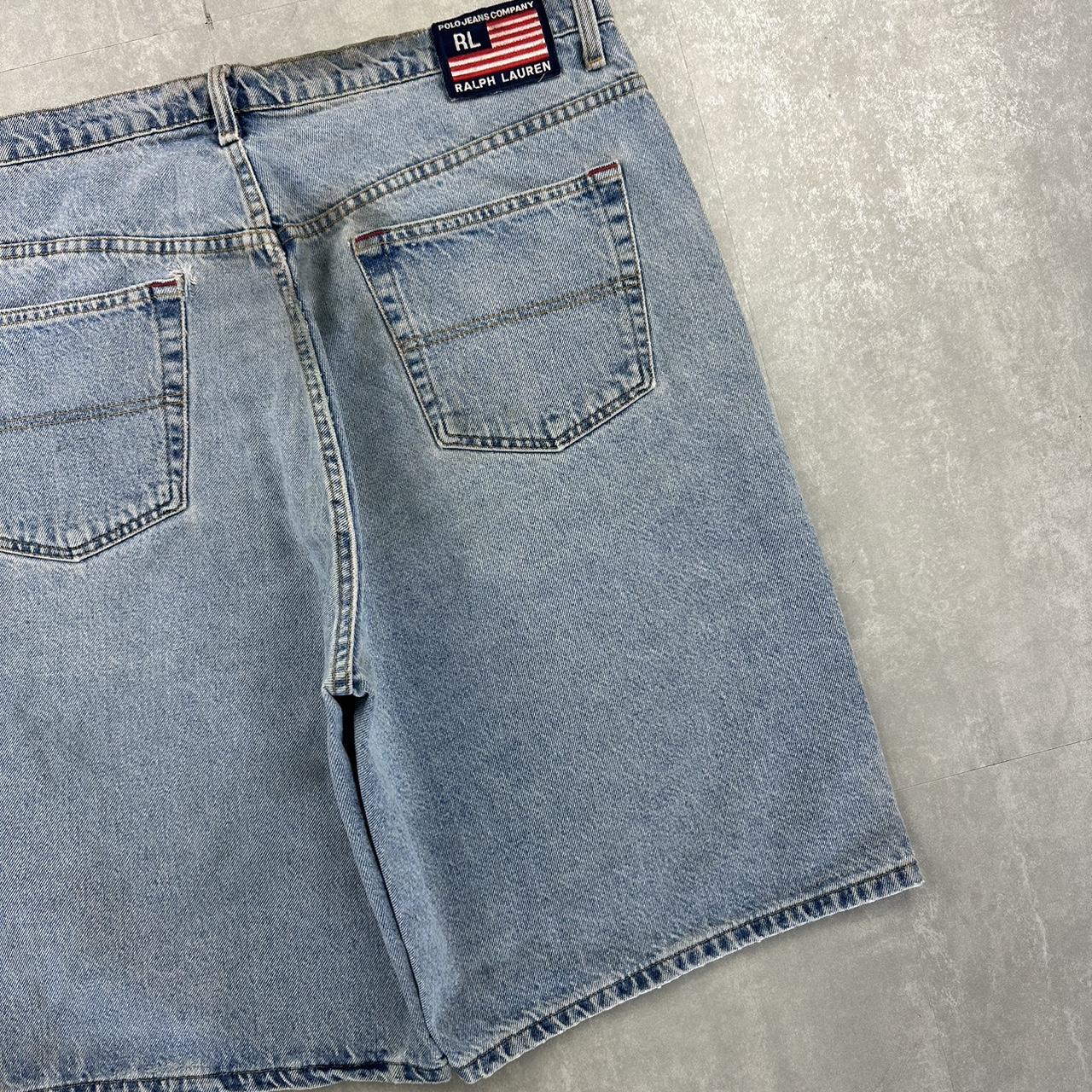 Polo Ralph Lauren 2000s spellout carpenter style jorts