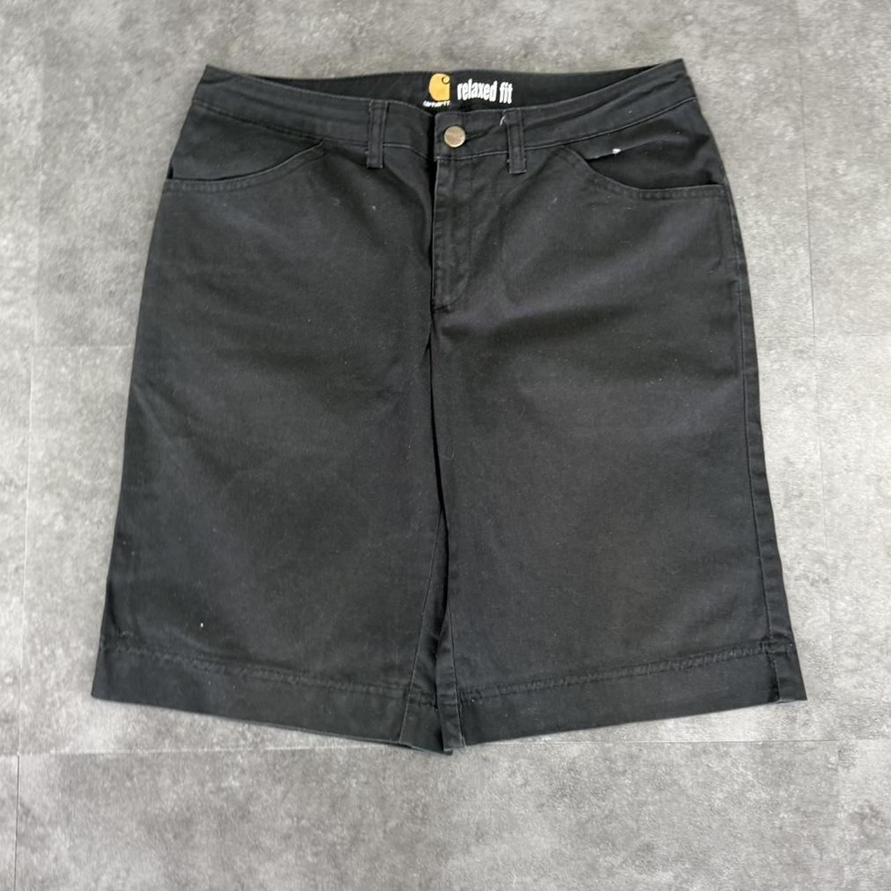 Carhartt 2000s dungaree workwear comfort fit cargo shorts
