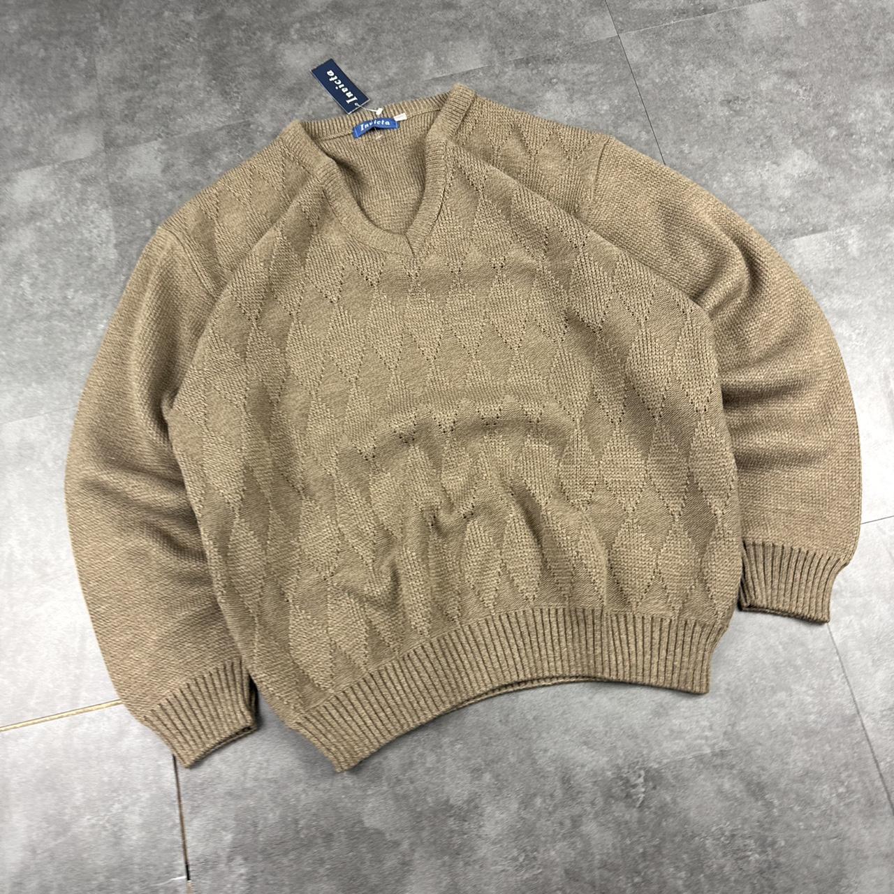 Vintage Invicta 90s chunky knit fisherman’s jumper