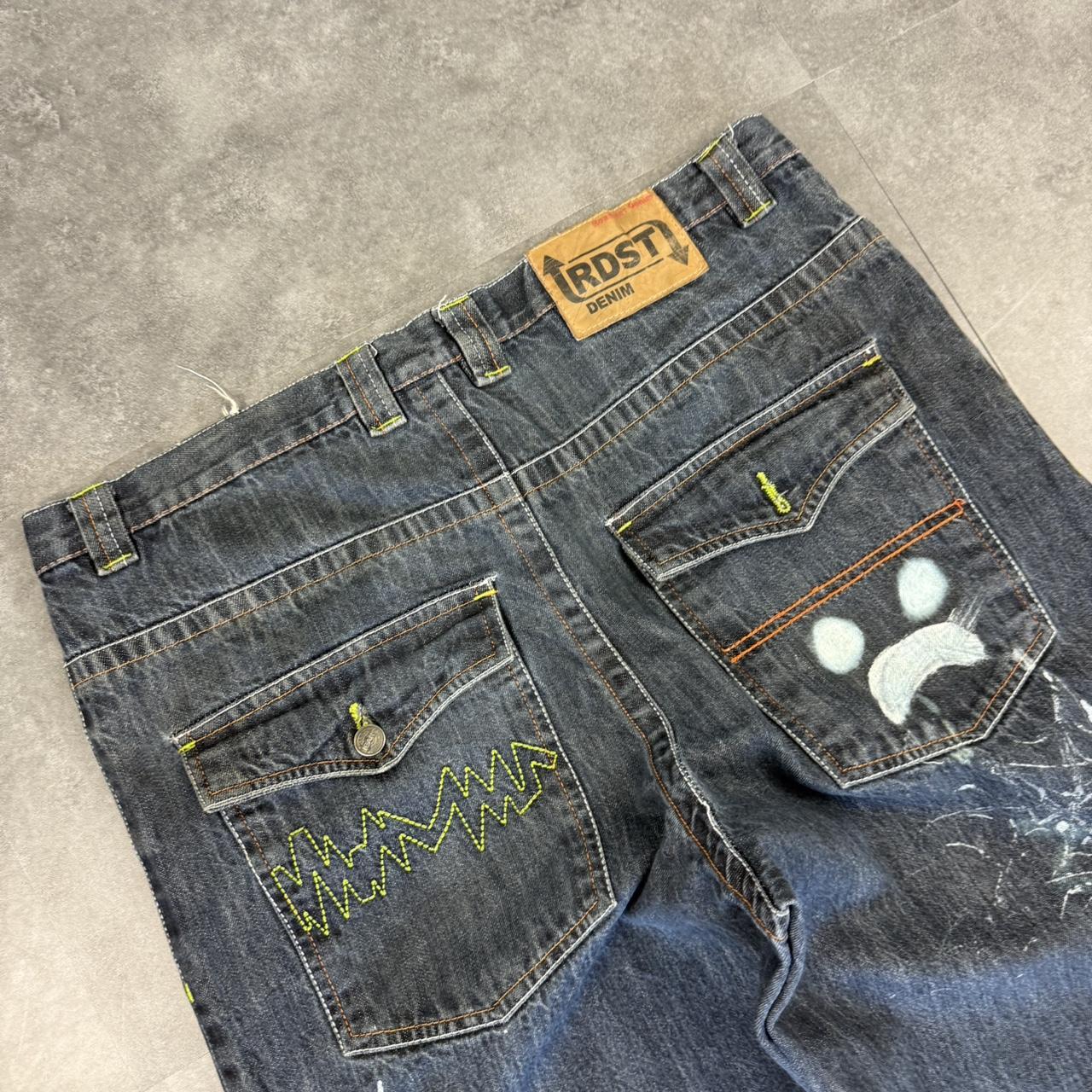 RDST USA denim Vintage skater Baggy HipHop Y2k Jeans
