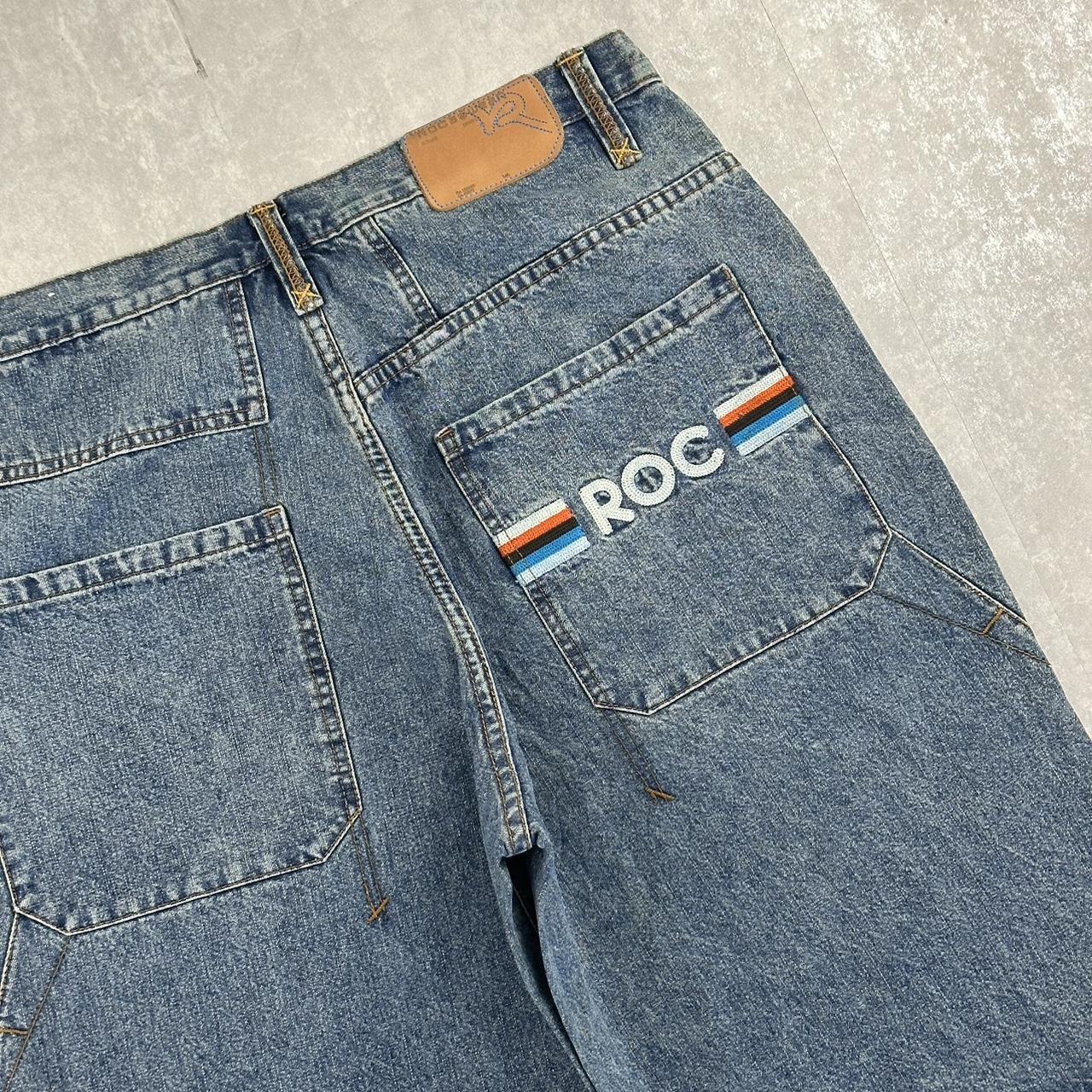 Rocawear 2000s spellout carpenter fit skate jorts