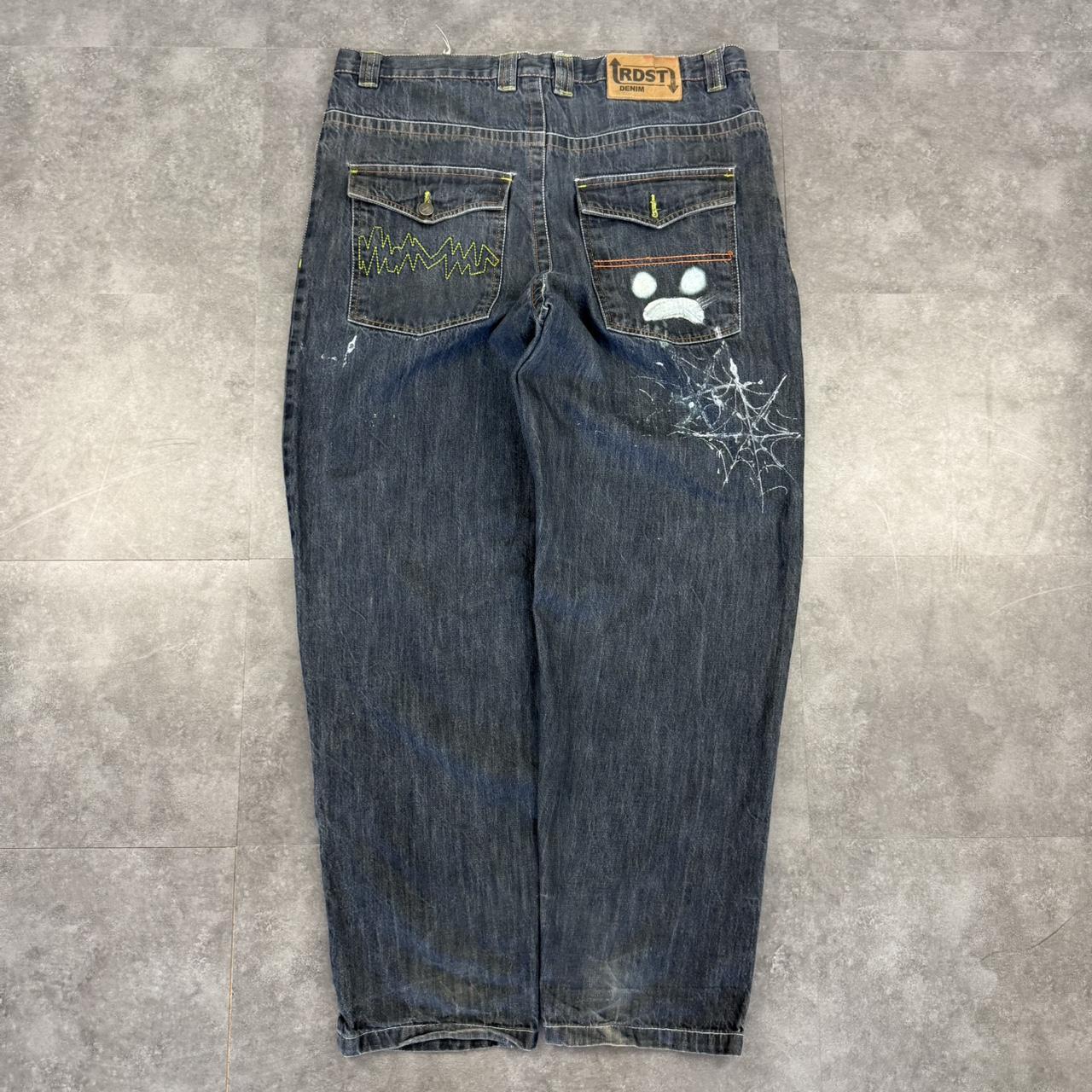 RDST USA denim Vintage skater Baggy HipHop Y2k Jeans