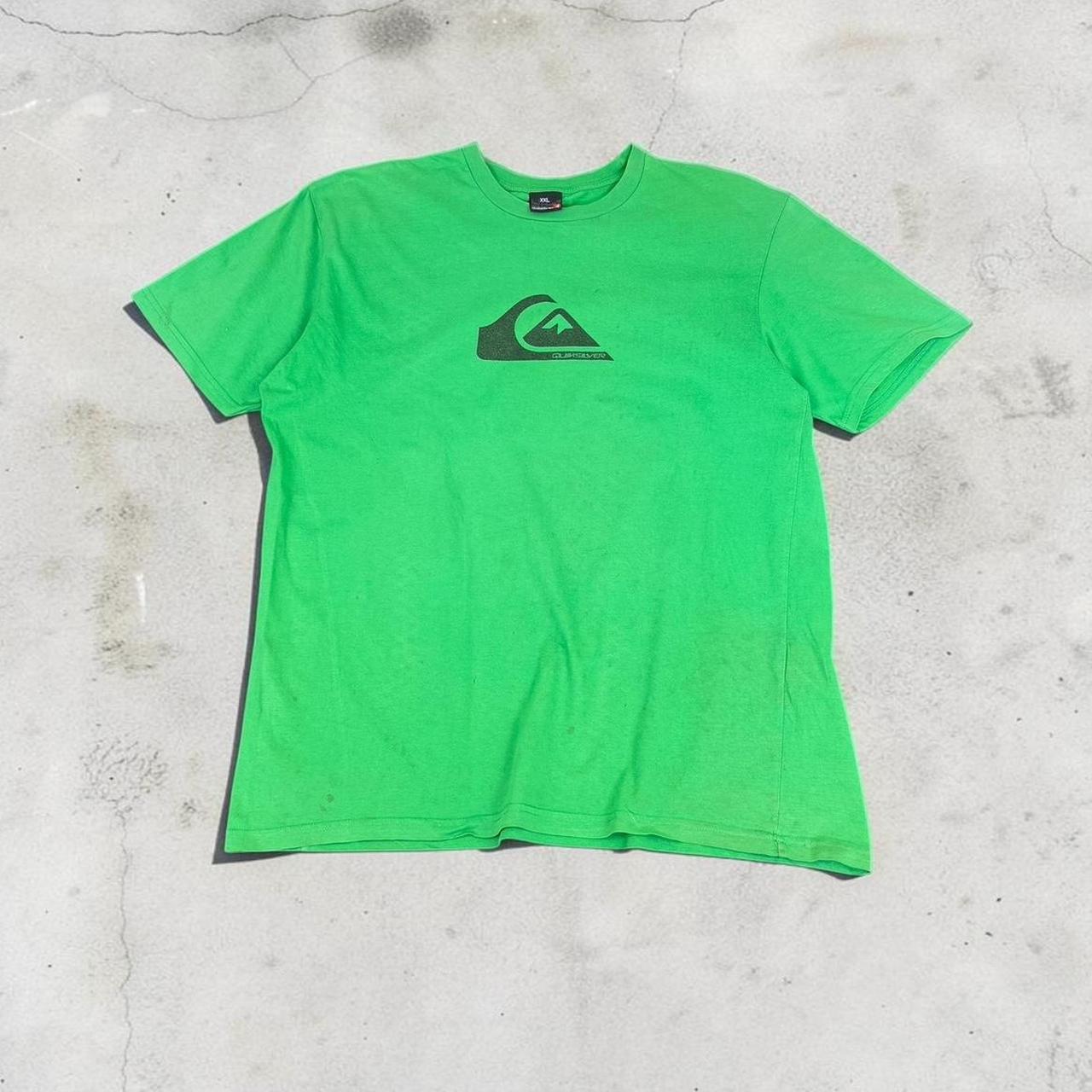 Quiksilver distressed Vintage Y2K Surfwear logo T-Shirt