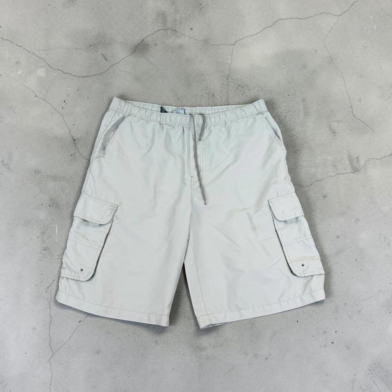 Quiksilver 2003 surf event surfwear Y2K swim board shorts