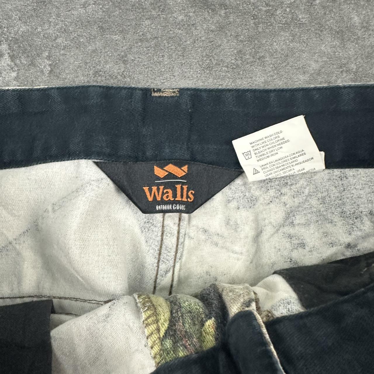 Walls outdoor Mossy oak camo real tree foliage 2000s dungaree workwear cargo trousers