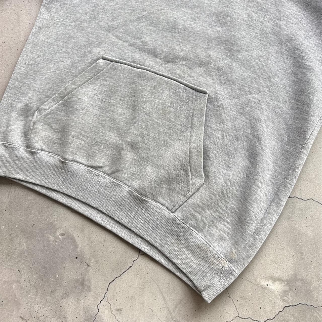 Quiksilver Vintage split neck Y2K Surfwear 2000s spellout hoodie