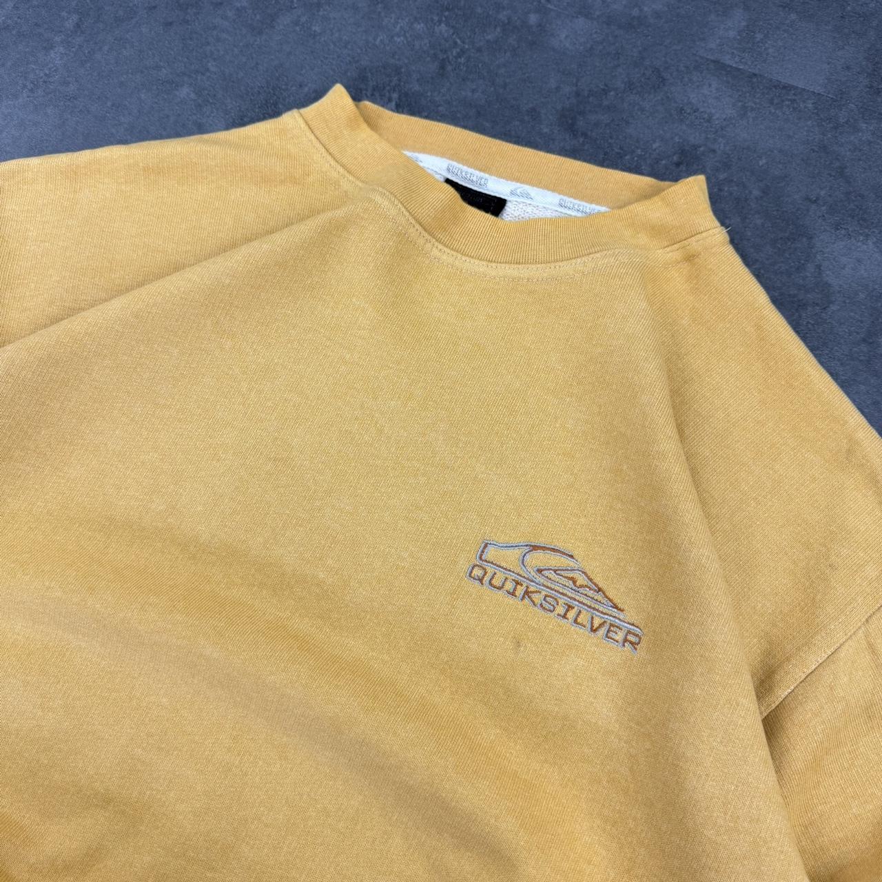 Quiksilver Vintage 2000s Surfwear company y2k spellout sweatshirt