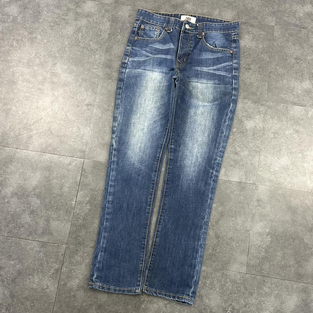 Levi’s 501 straight relaxed fit baggy jeans
