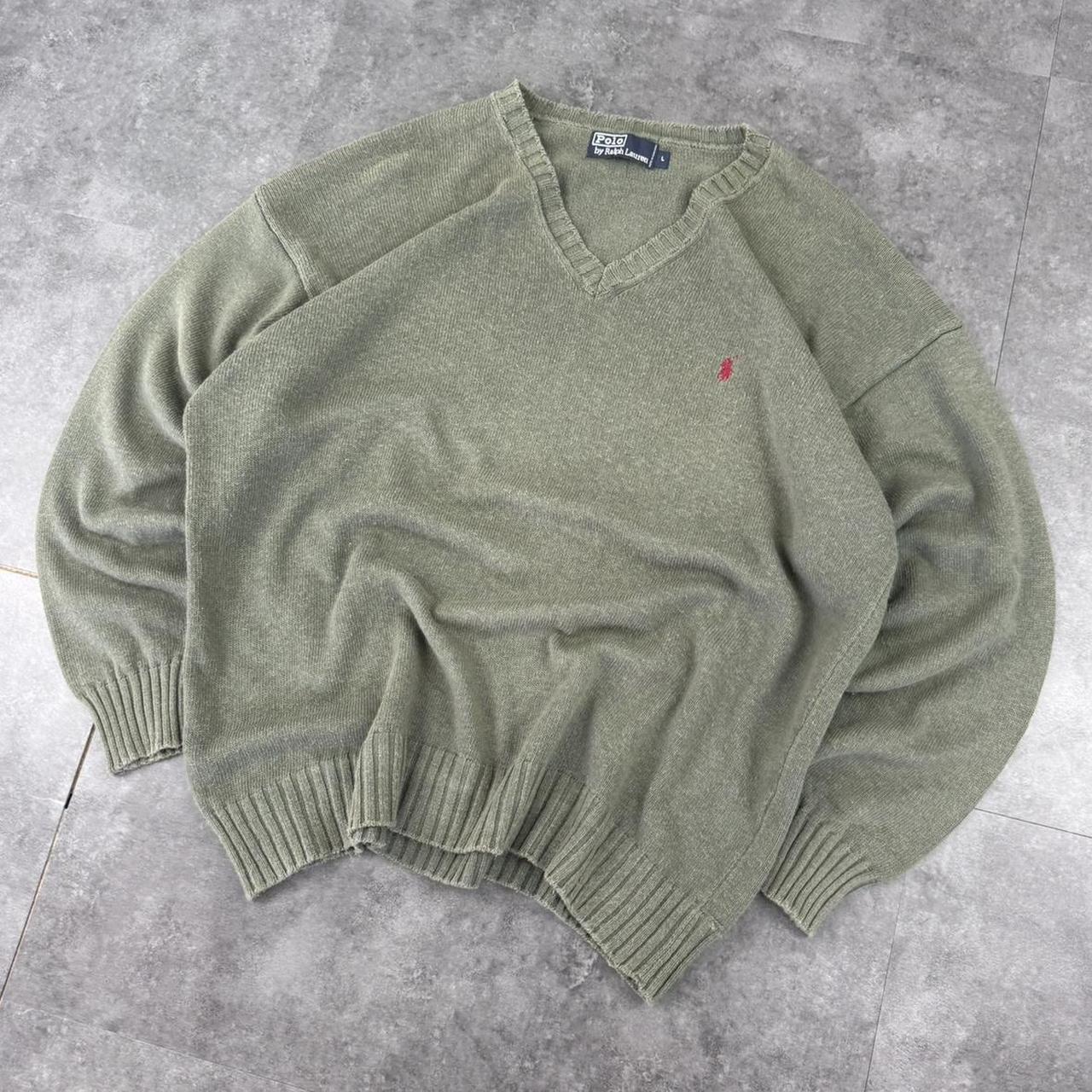 Polo Ralph Lauren 90s V-neck Style Sweatshirt