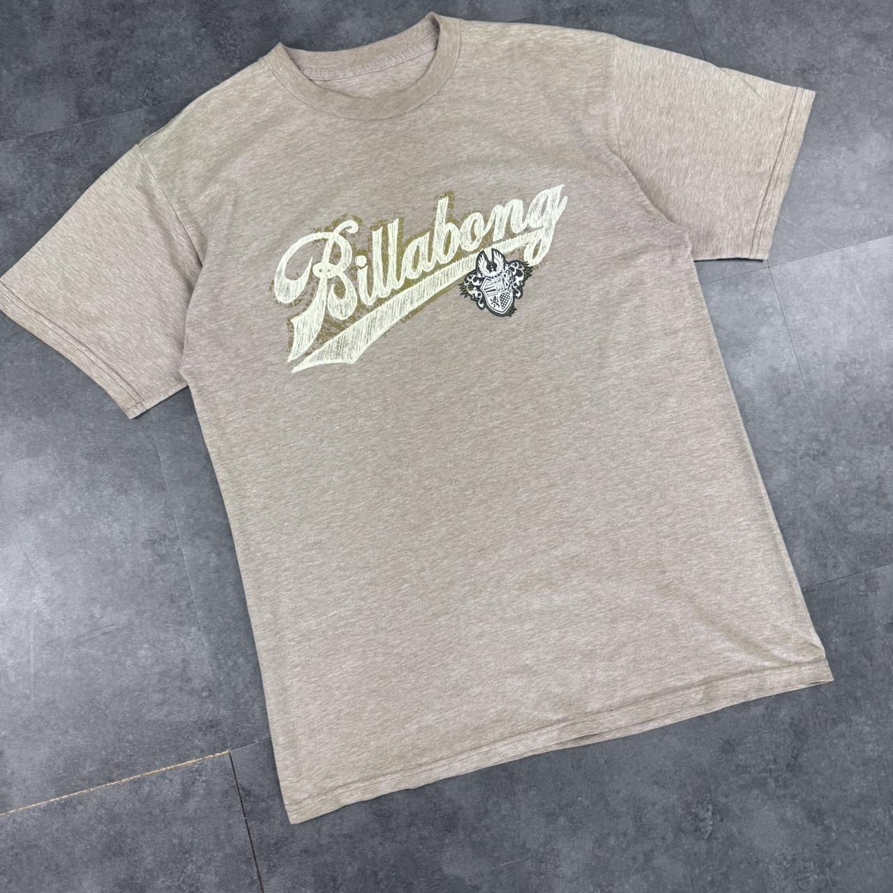Billabong 2000s surf Y2K logo print graphic T shirt