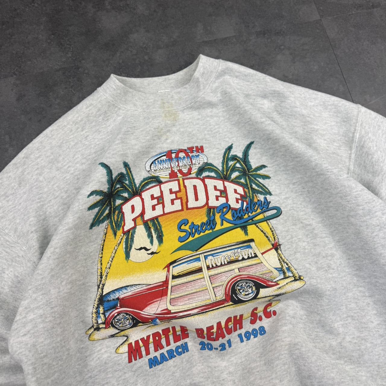 Fruit of the loom 2000s pullover graphic print myrtle beach S