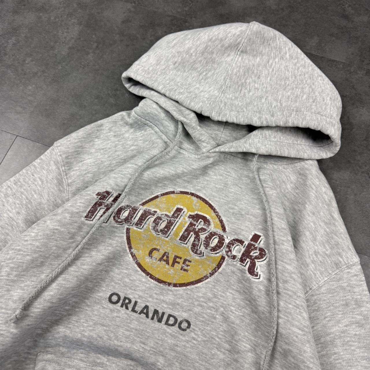Hard Rock Cafe Orlando Vintage 2000s hiphop y2k spellout hoodie