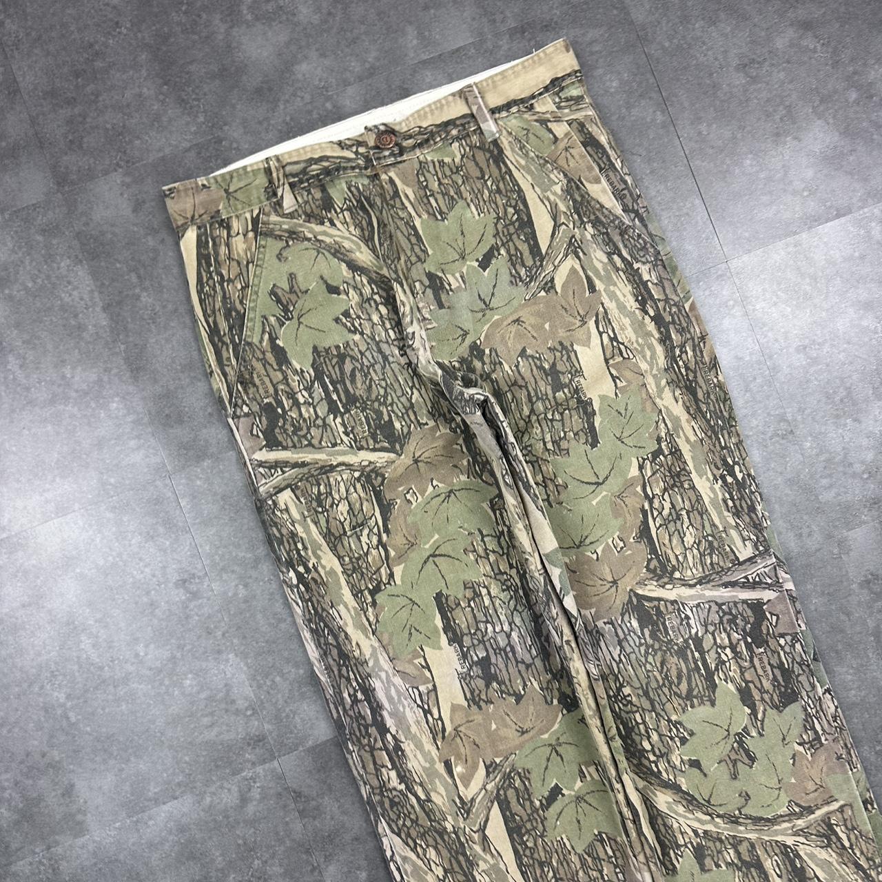 Realtree camo Mossy oak 2000s dungaree workwear cargo trousers