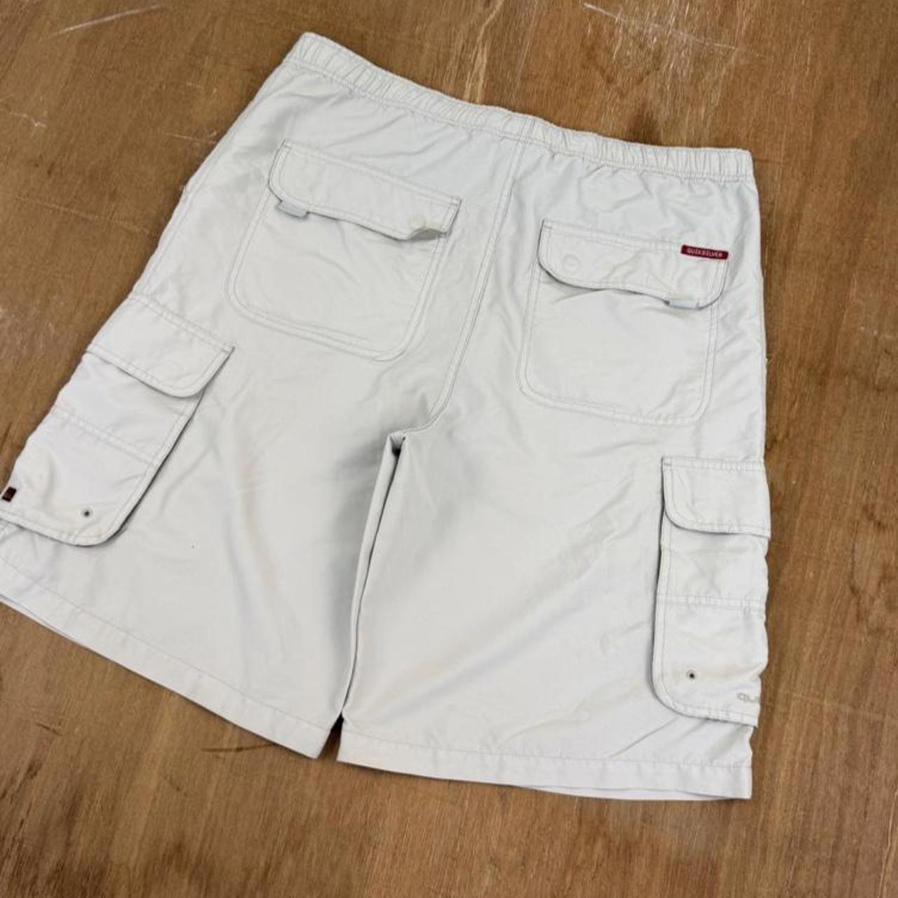 Quiksilver 2003 surf event surfwear Y2K swim board shorts