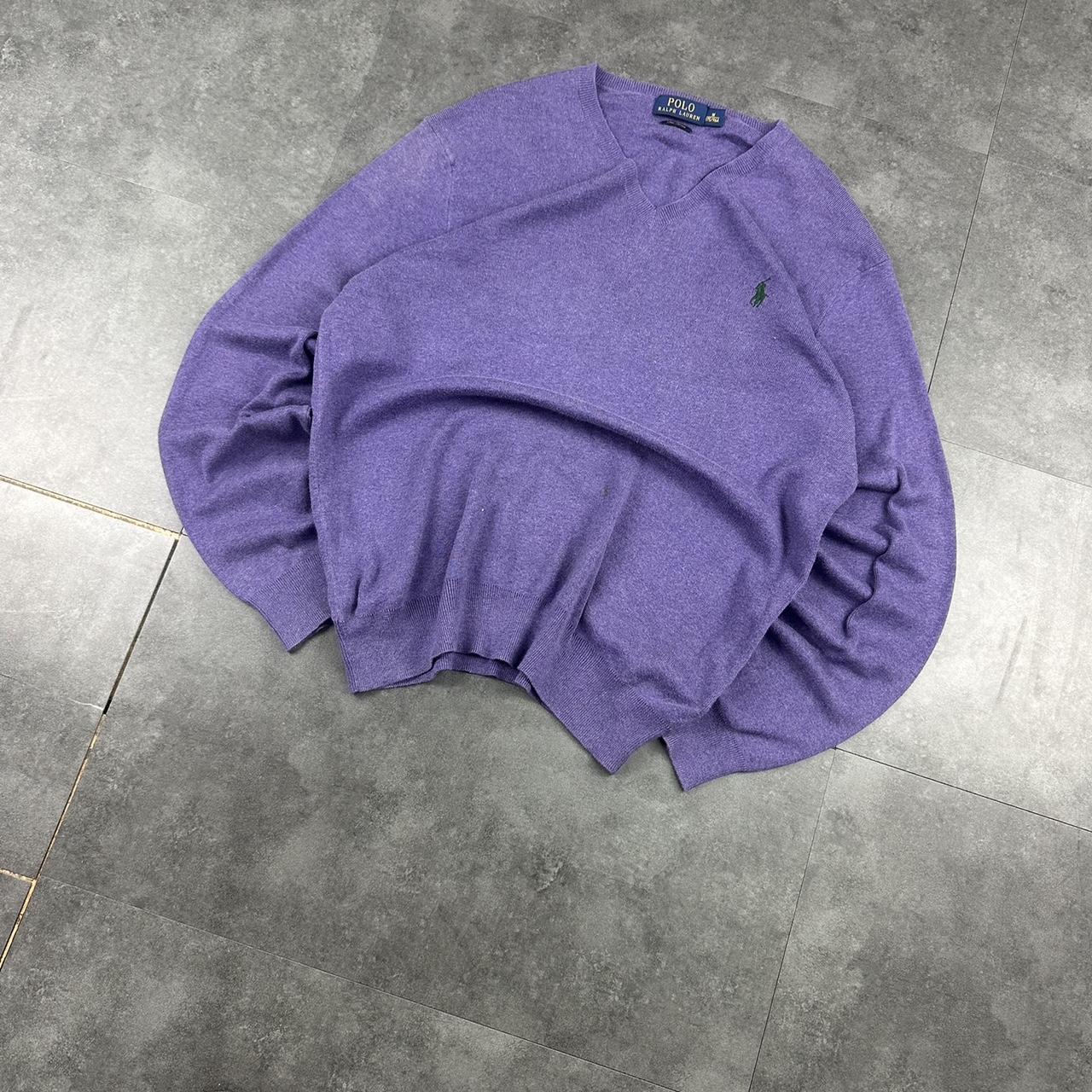 Polo Ralph Lauren 90s v neck knit pullover jumper
