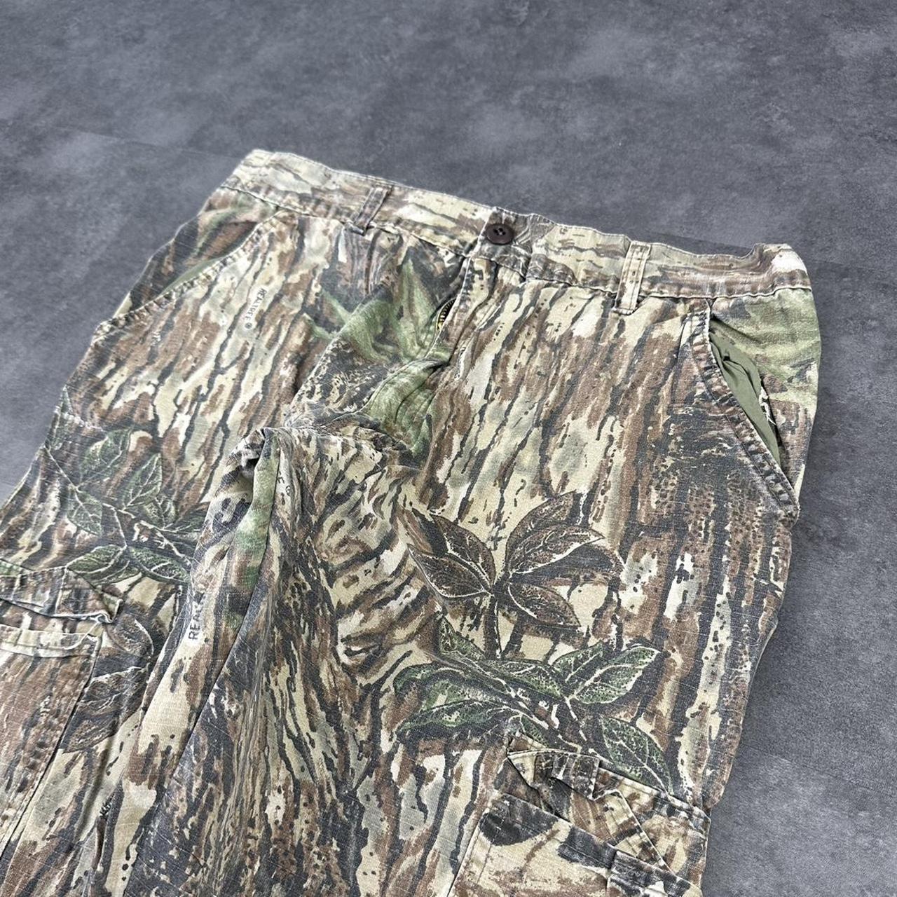 Realtree camo Mossy oak 2000s dungaree workwear cargo trousers