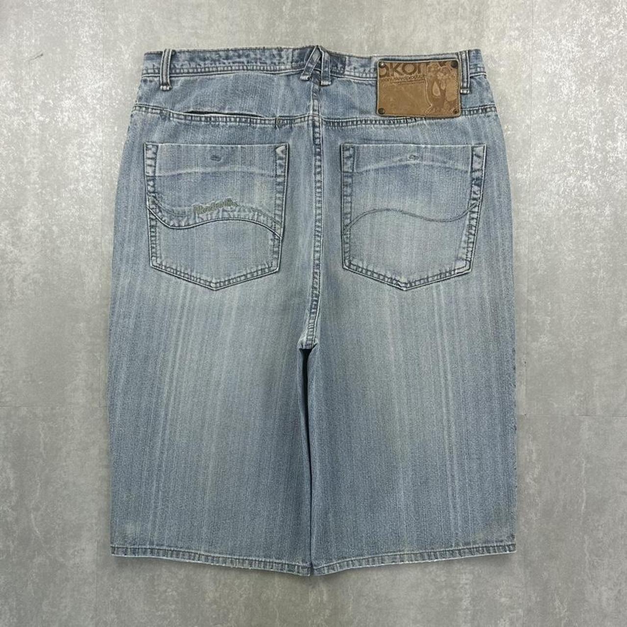 Akademik’s Japanese style 2000s spellout carpenter style jorts