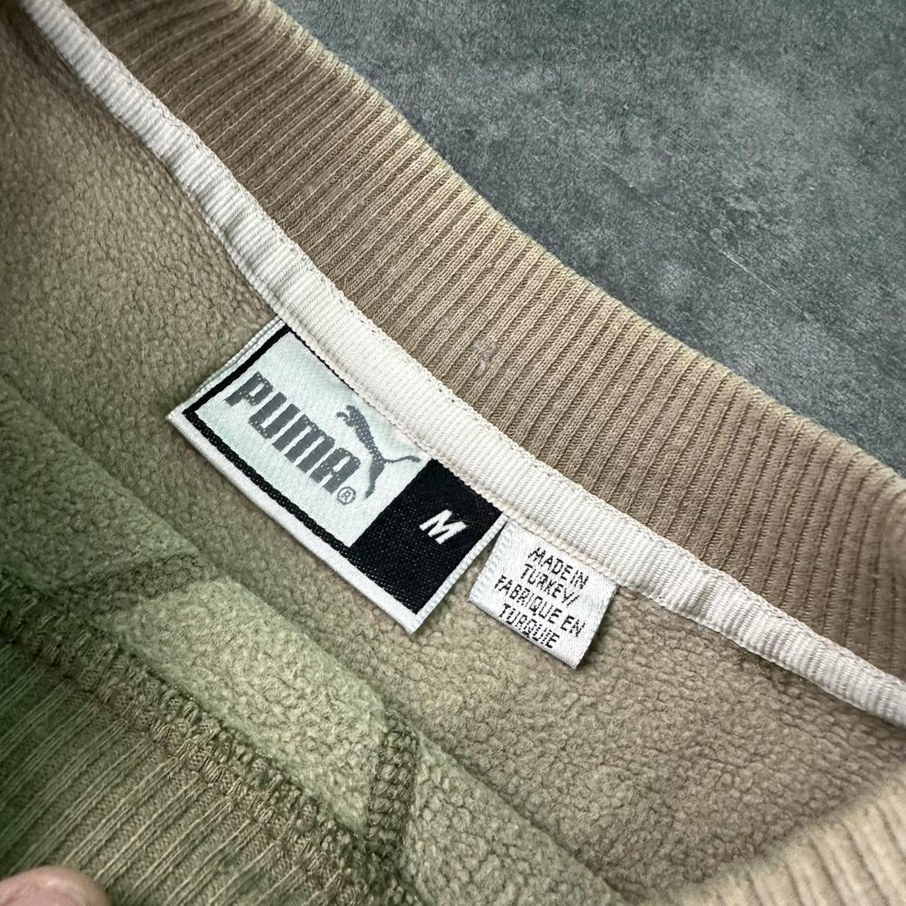 Puma 2000s vintage sportwear big Logo classic embroidered sweatshirt
