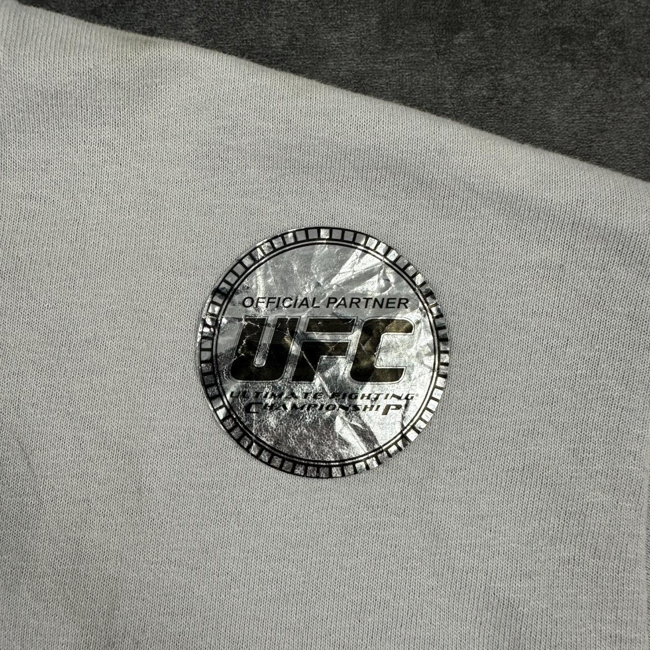 UFC Sinist3r T 2000s Print Logo flaming snake in a cage design graphic T shirt