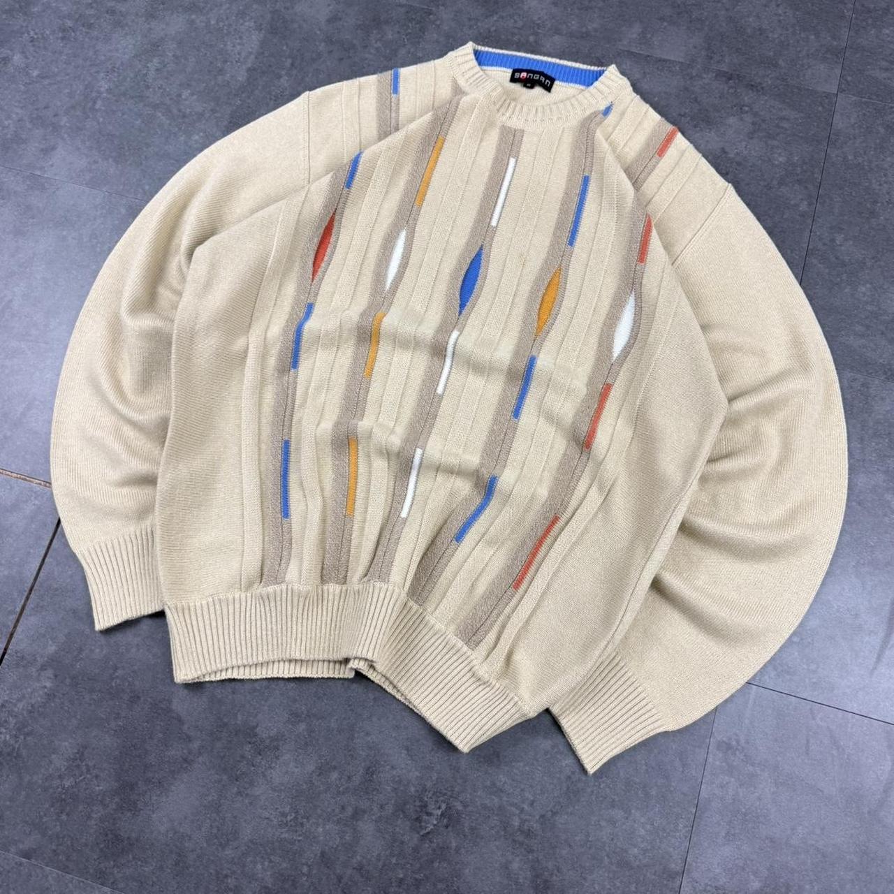Vintage sangan 90s chunky knit fisherman’s jumper