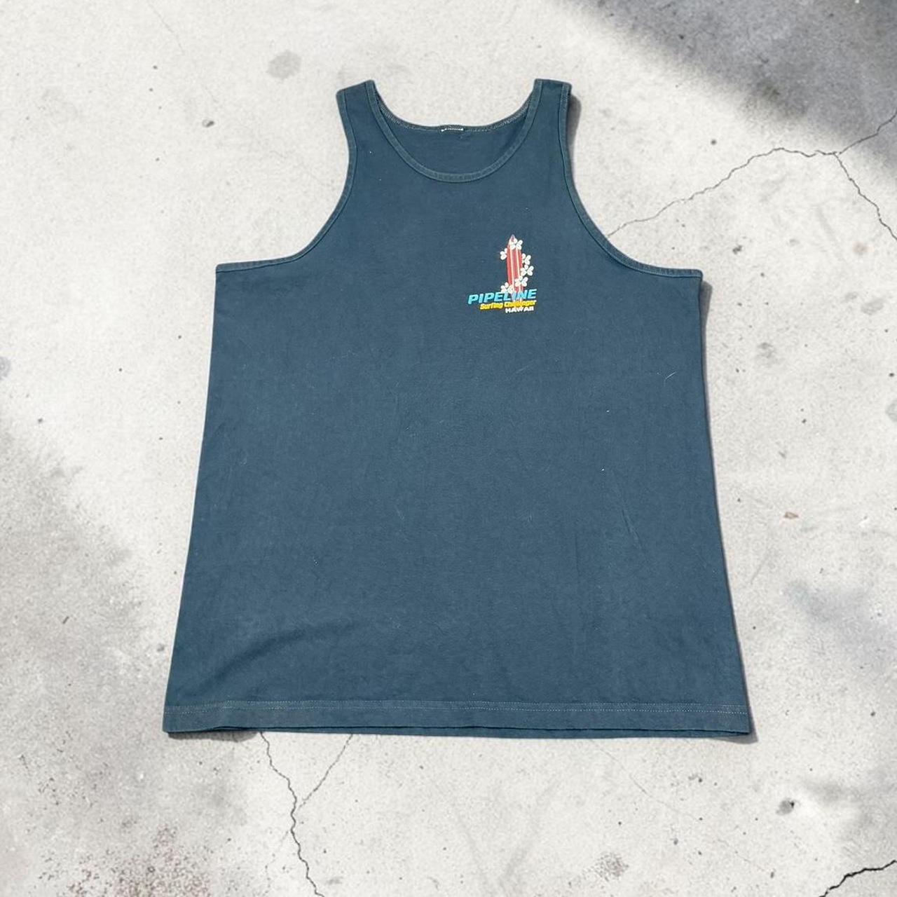 Pipeline Surfing Challenger Vintage Y2K Surfwear logo vest sleeveless T-Shirt