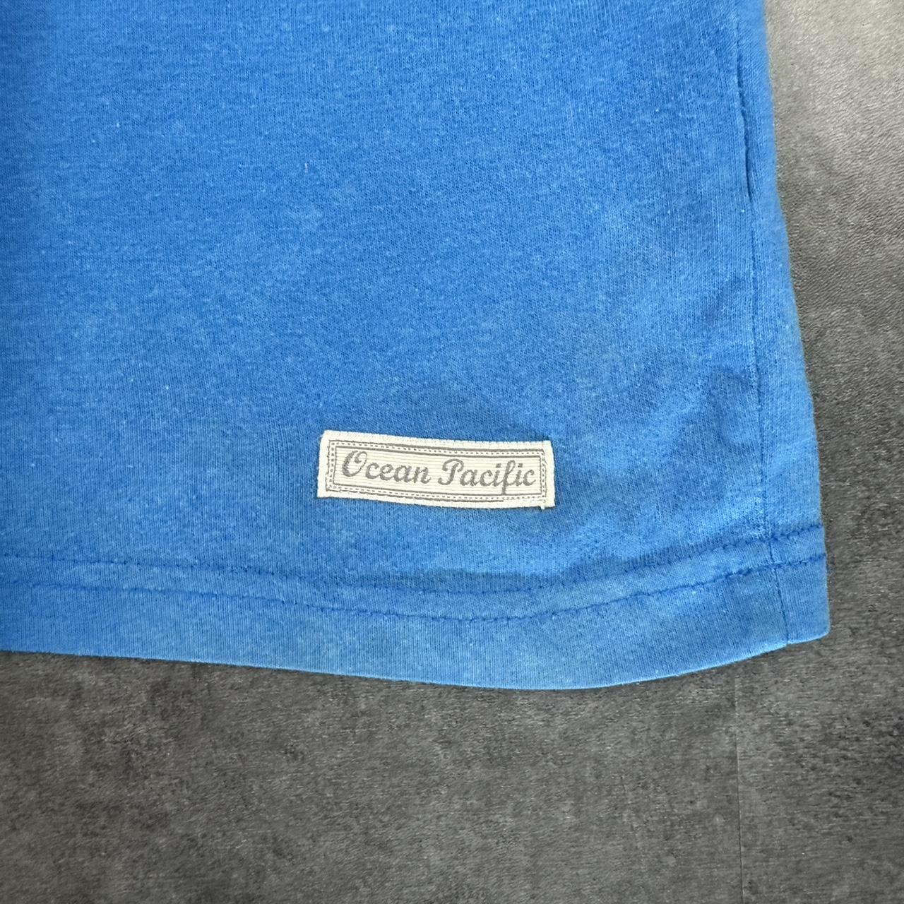 Ocean Pacific 90s Y2K surf T print graphic logo shirt