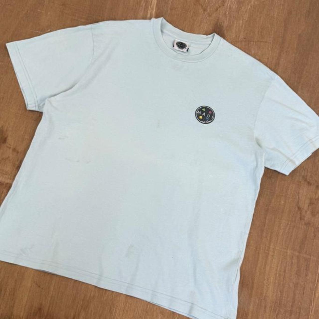 Maui & Sons Surfwear light blue Y2K T-Shirt