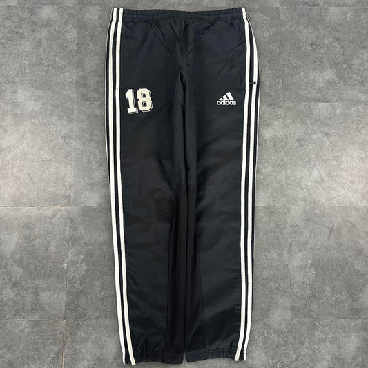 Adidas 2000s baggy vintage sportswear adjustable track pants