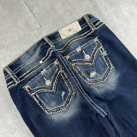 Miss Me 2000s slim fit y2k denim jeans