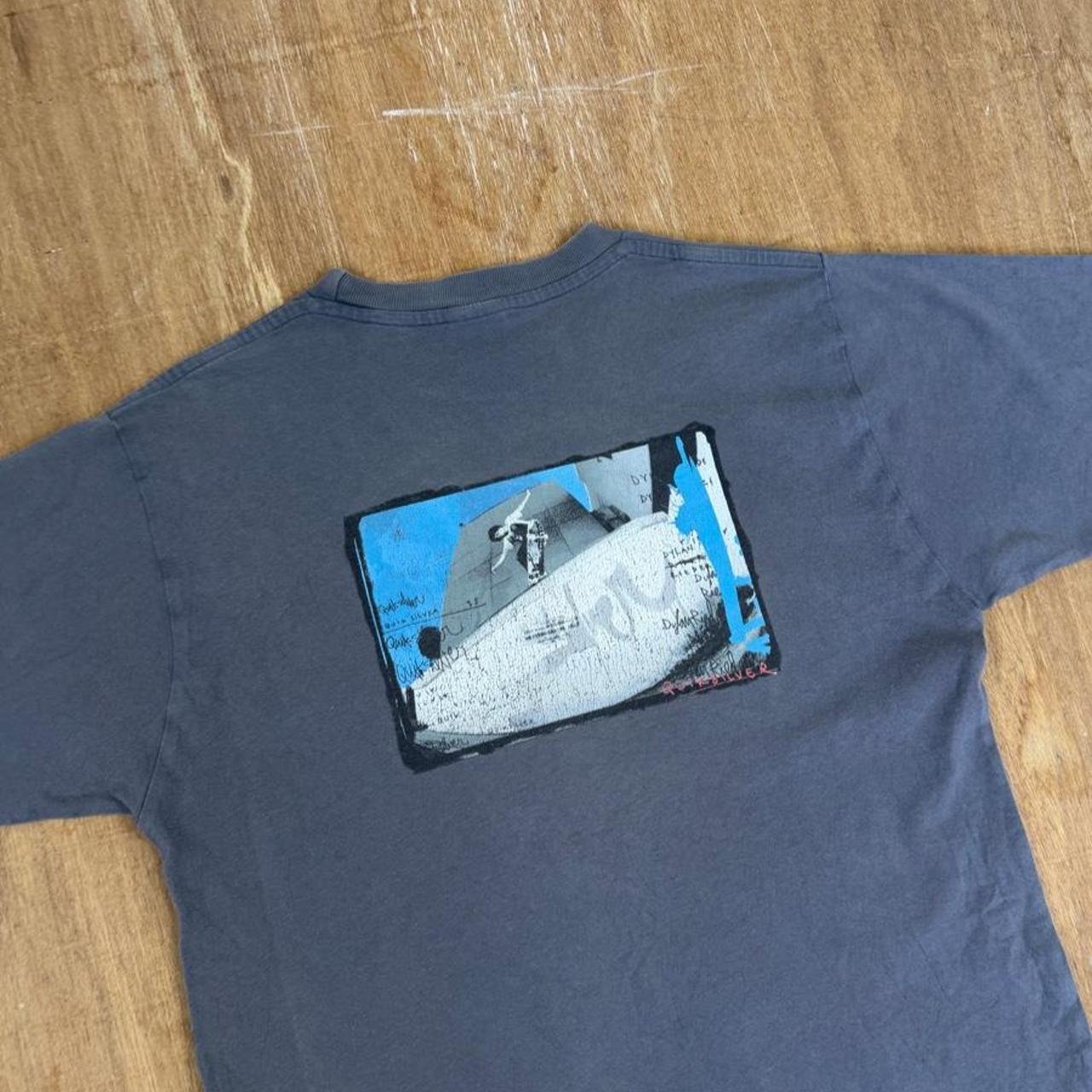 Quiksilver Surfwear grey Y2K T-Shirt