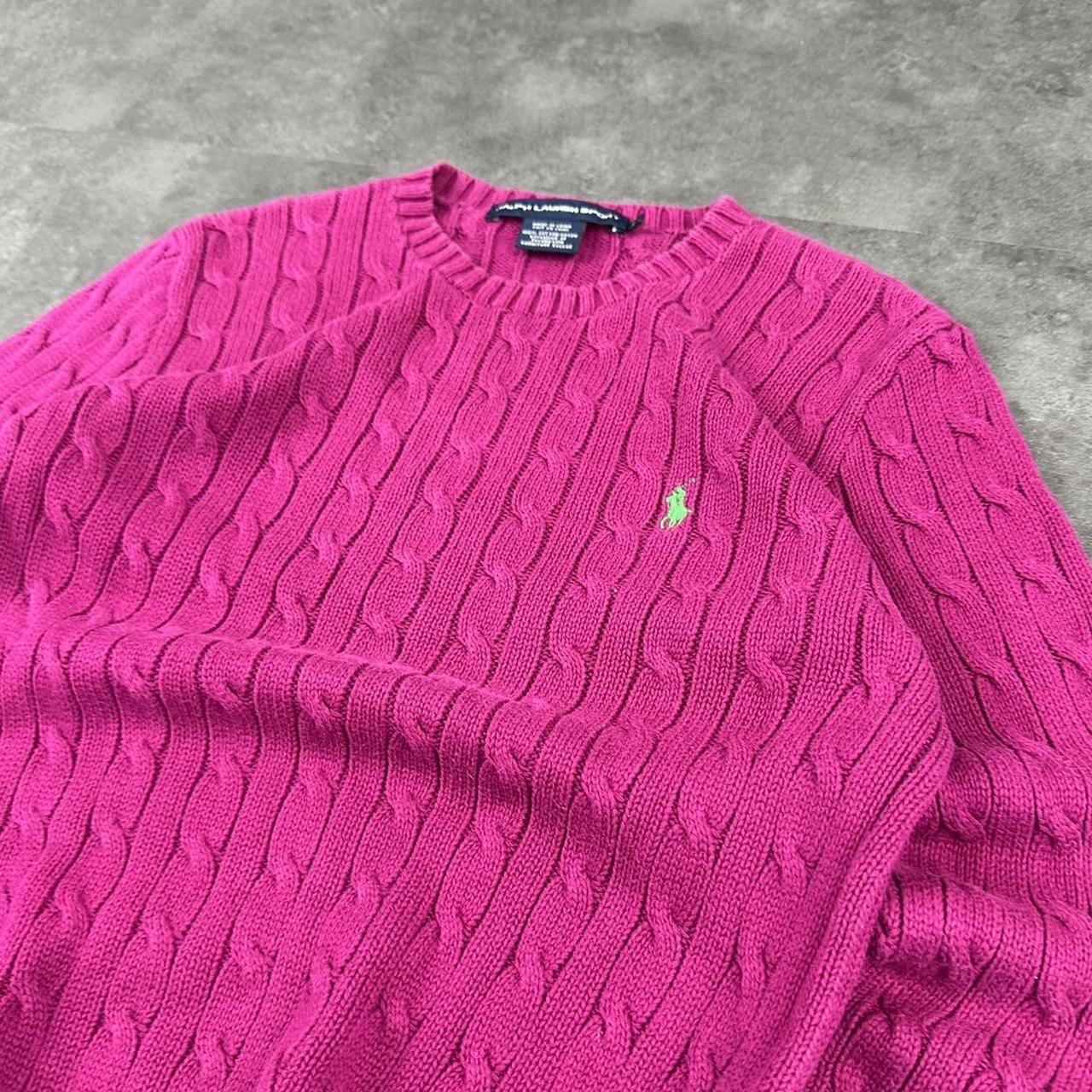 Polo Ralph Lauren 90s heavyweight chunky cable knit pullover knit Jumper