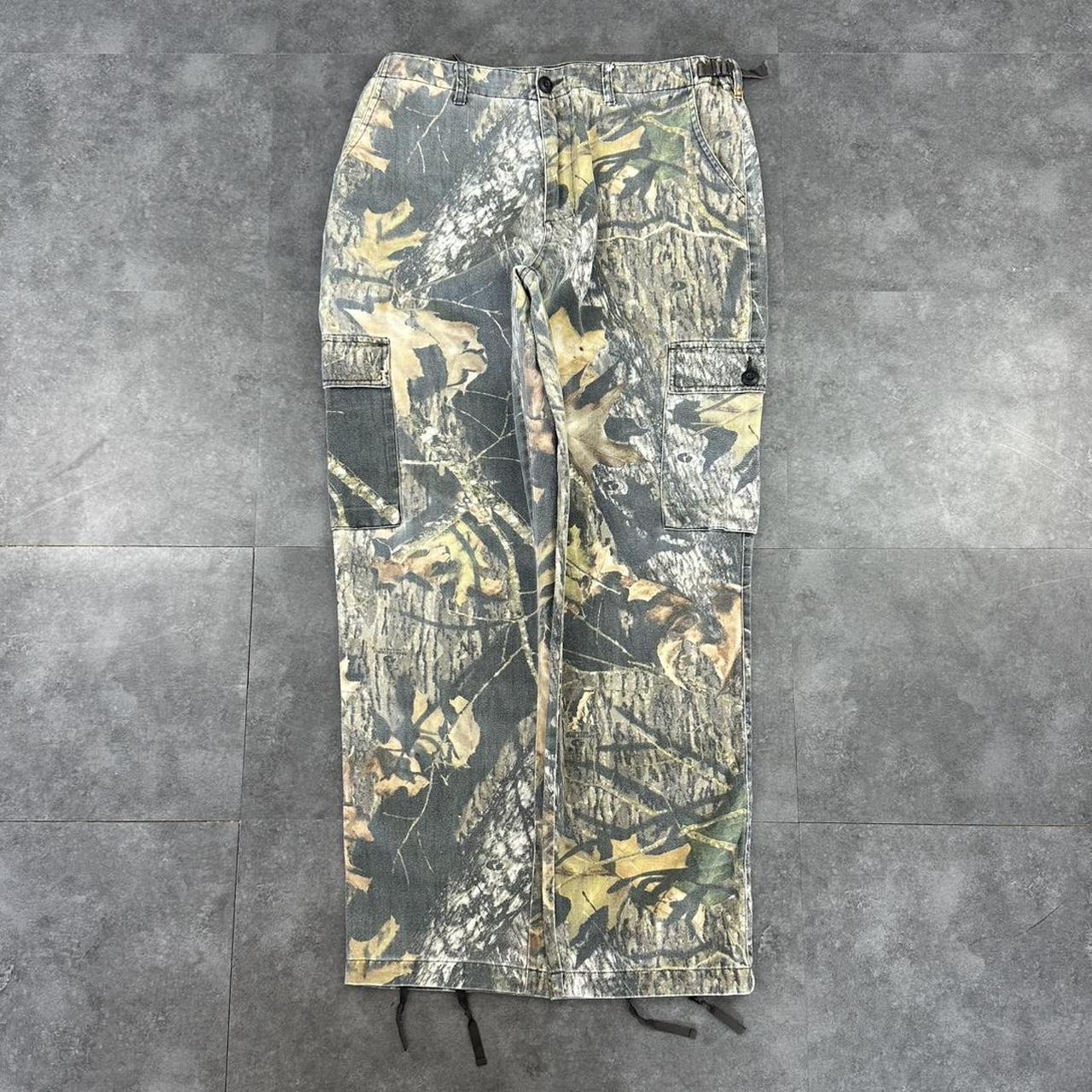 Realtree camo Mossy oak 2000s dungaree workwear cargo trousers