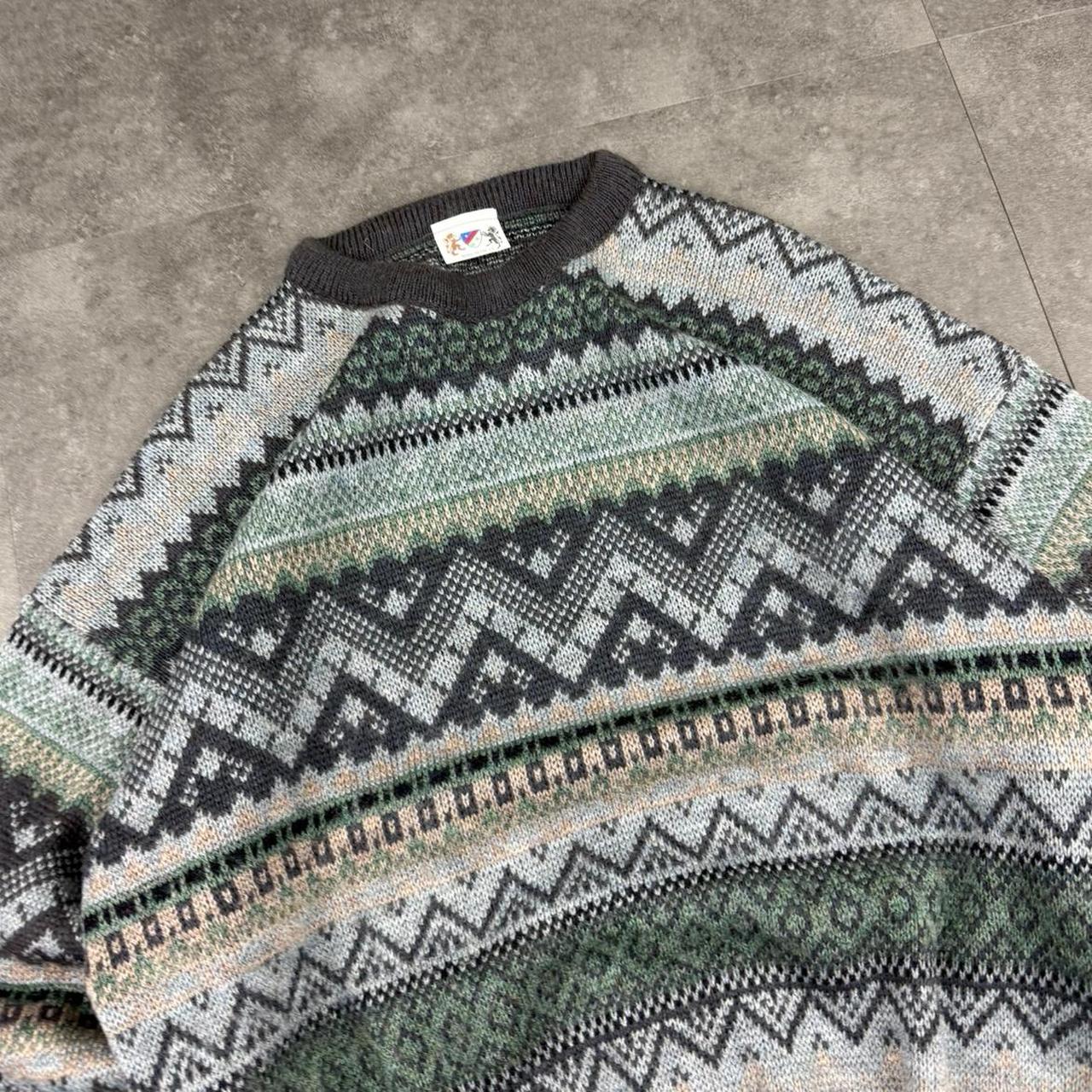 Vintage 90s chunky knit fisherman’s jumper