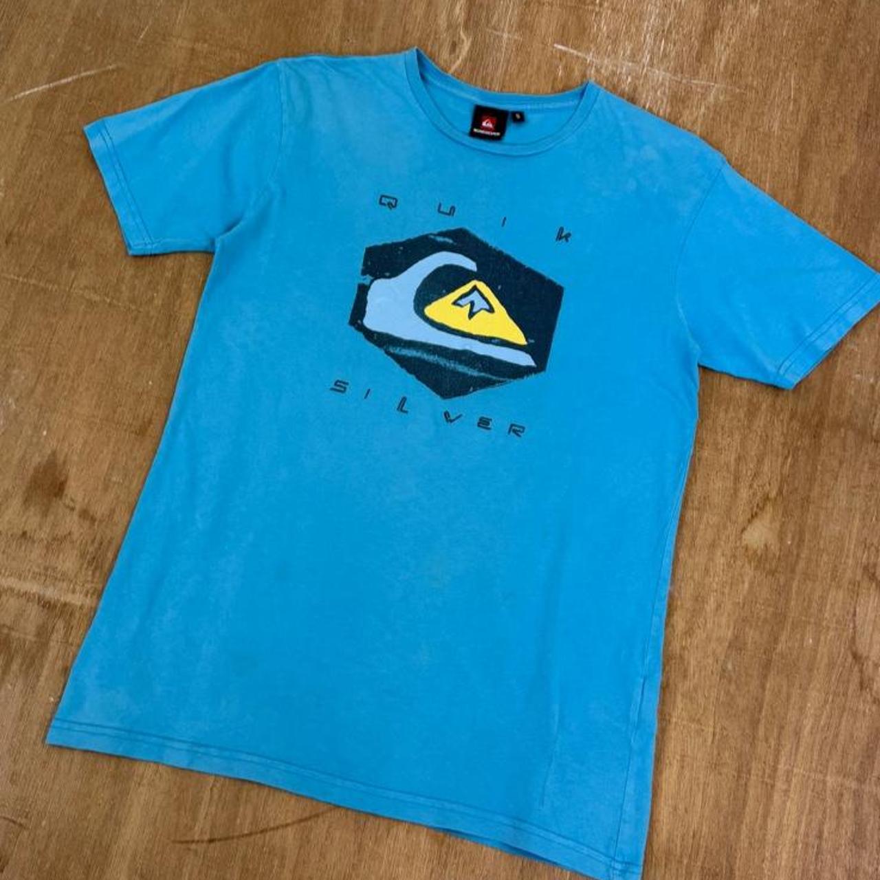 Quiksilver Surfwear blue Y2K T-Shirt