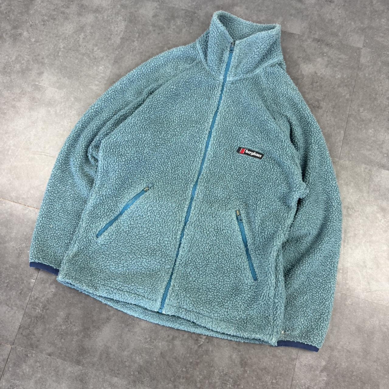 Berghaus 2000s fleece pile zip Sherpa fleece