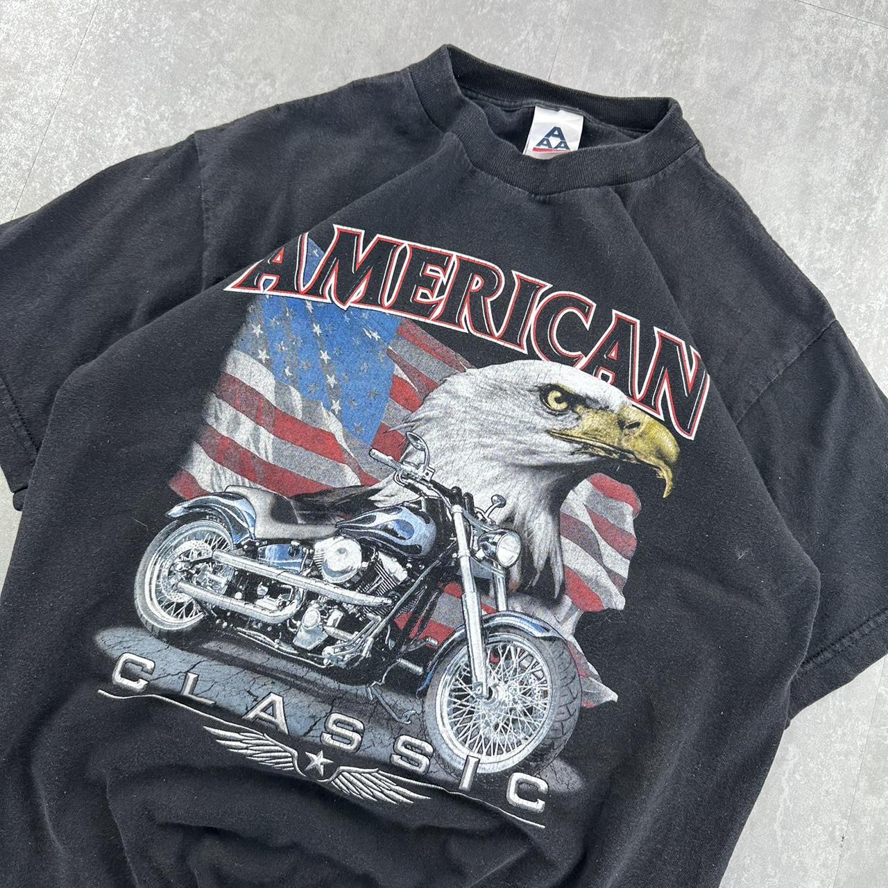 American classic USA 2000s spell out t shirt