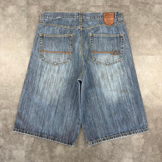 Mecca Jeans Grunge 2000s Vintage Japanese style Baggy HipHop Y2k Jorts