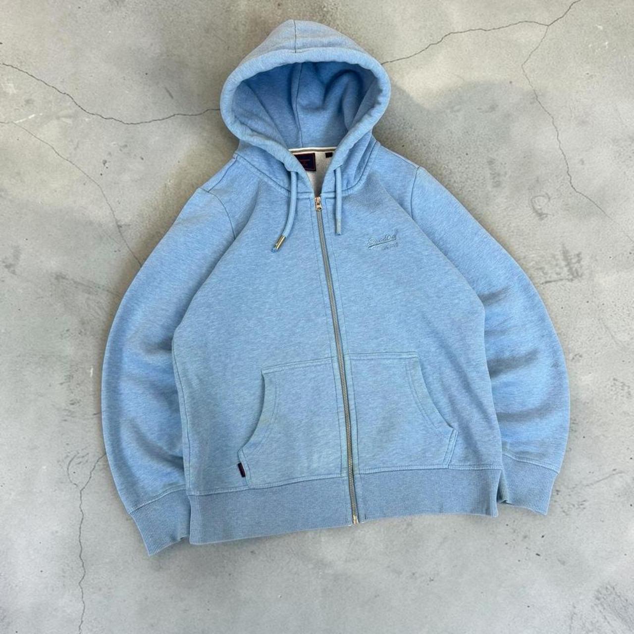 Superdry vintage Y2K 2000s zip hoodie