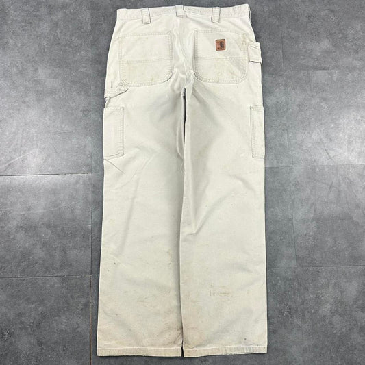 Carhartt 2000s dungaree workwear comfort fit cargo trousers