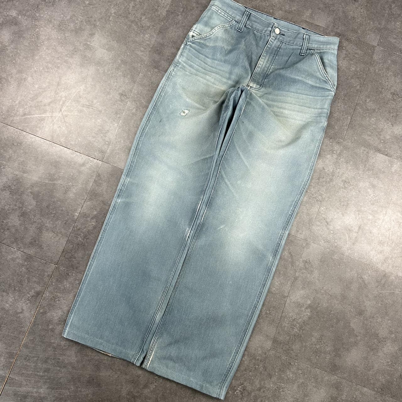 Carhartt 2000s workwear faded jeans