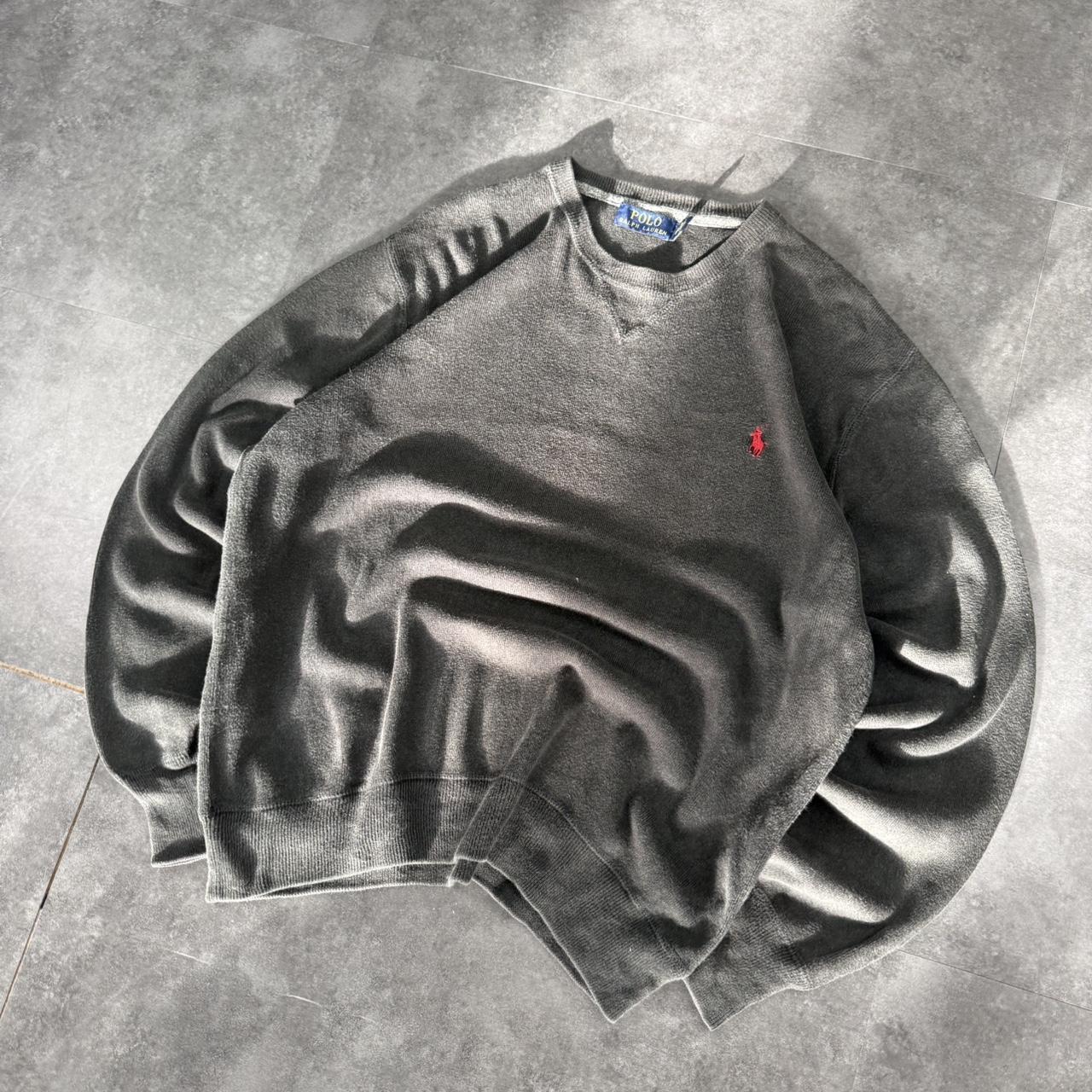 Polo Ralph Lauren 90s chunky knit sweatshirt