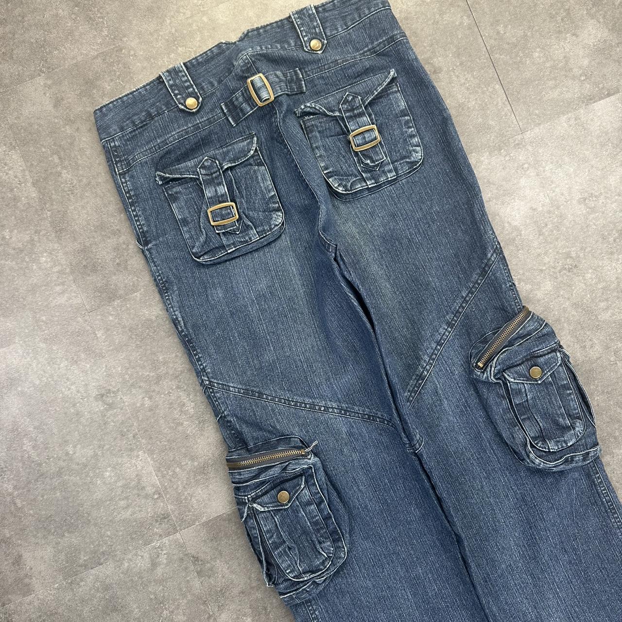 Japanese style hiphop 2000s jeans