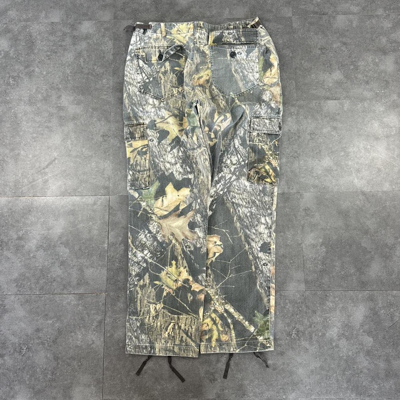 Realtree camo Mossy oak 2000s dungaree workwear cargo trousers
