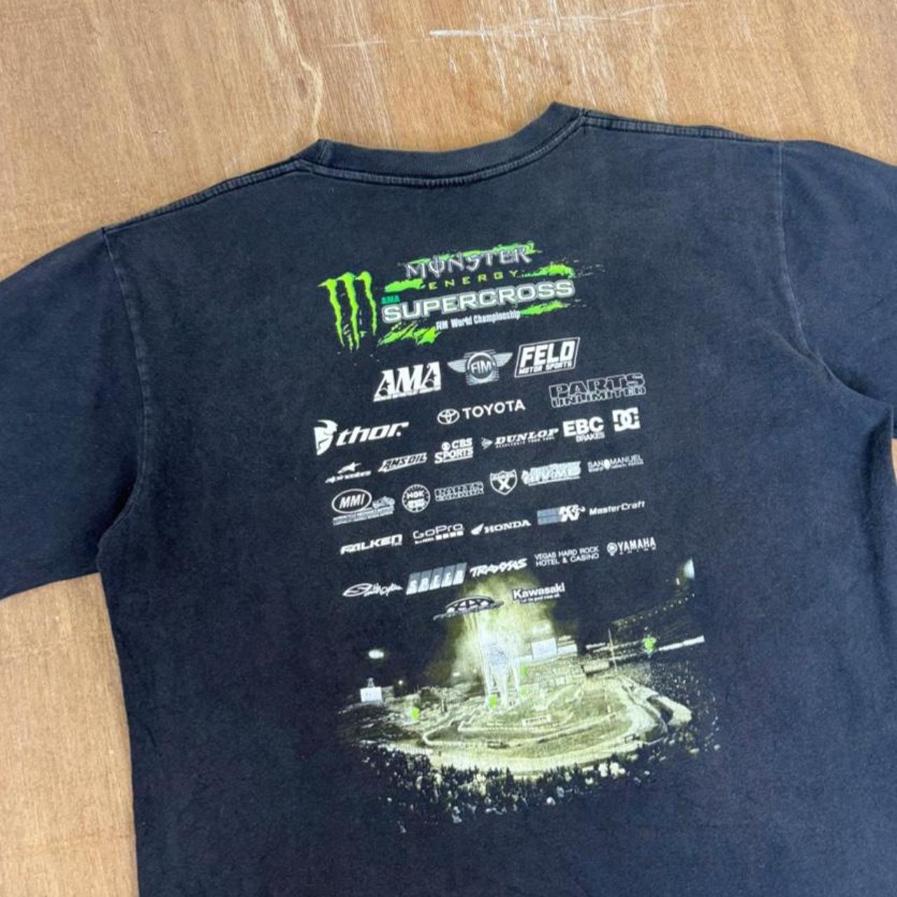 Monster Energy Supercross Vintage Y2K T-Shirt
