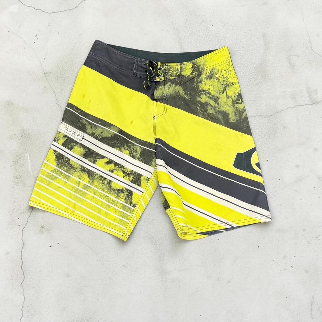 Quiksilver vintage Y2K Surfwear beach swim board shorts