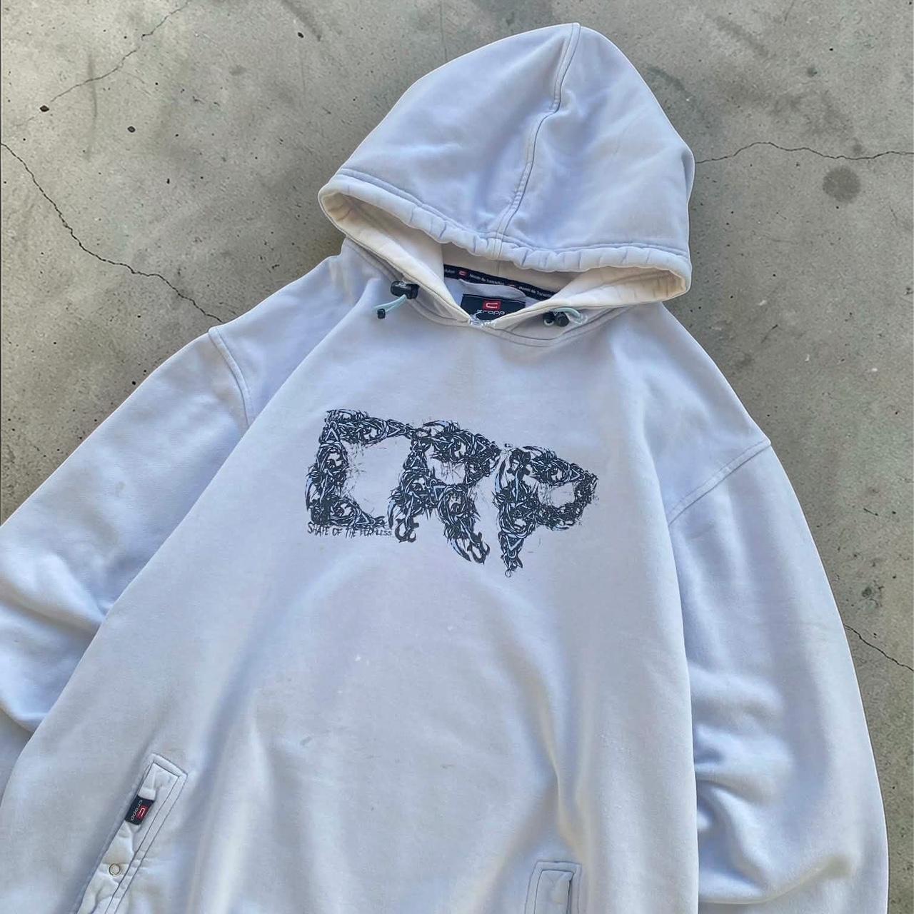 Cropp CRP Vintage Y2K Surfwear 2000s spellout hoodie
