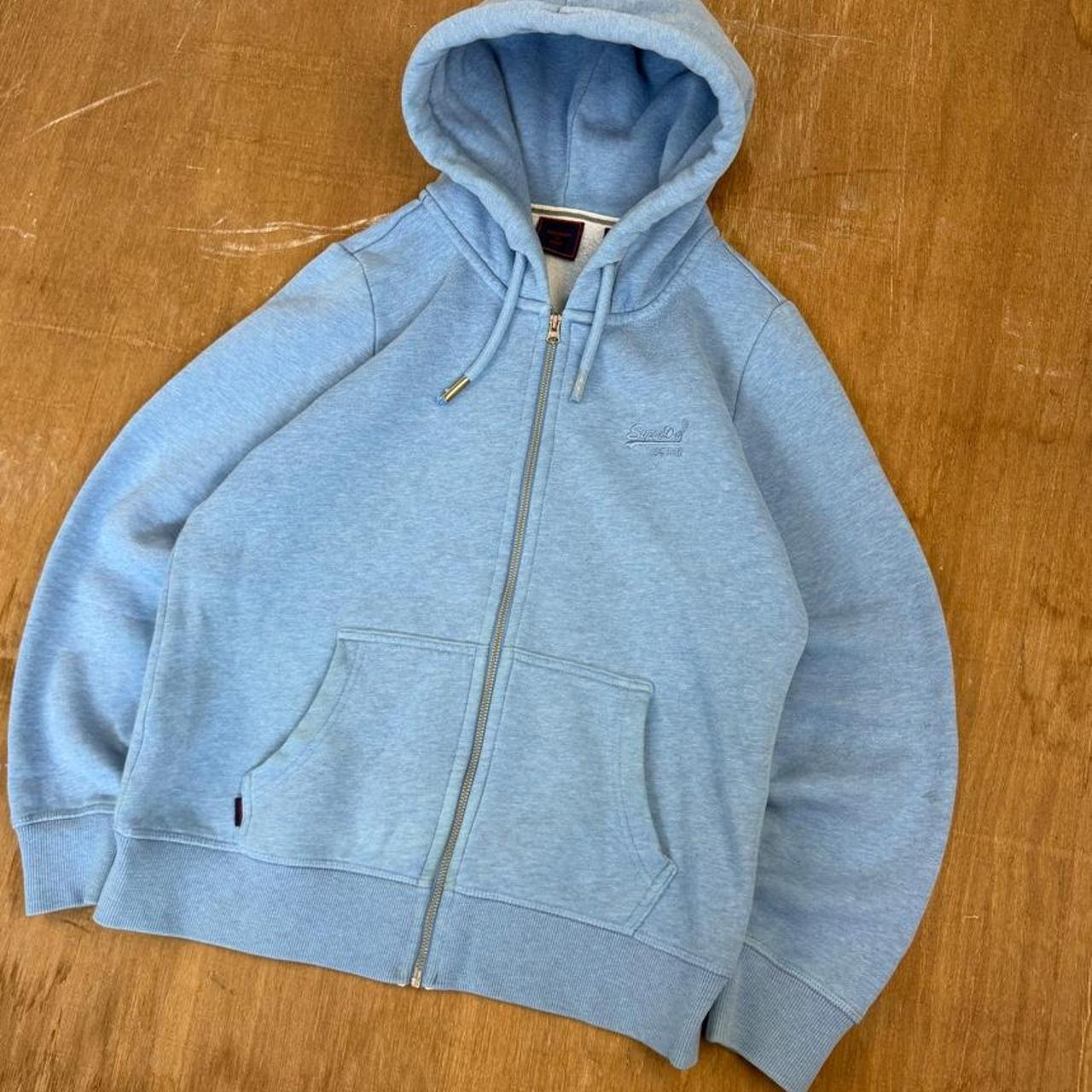 Superdry vintage Y2K 2000s zip hoodie