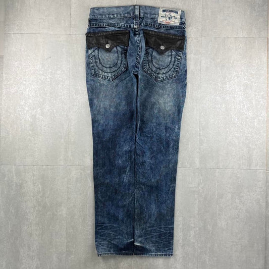 True religion hiphop 2000s embroidered jeans