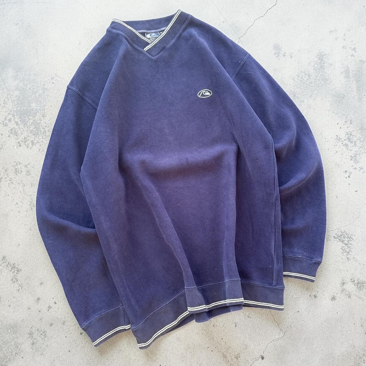 Quiksilver Chord Vintage Y2K Surfwear 2000s spellout sweatshirt