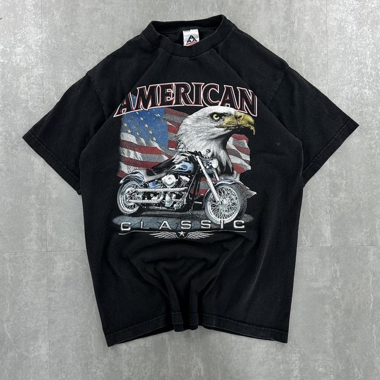 American classic USA 2000s spell out t shirt